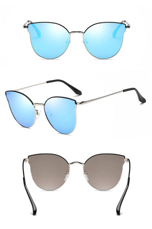 Round Cat Eye Sunglasses